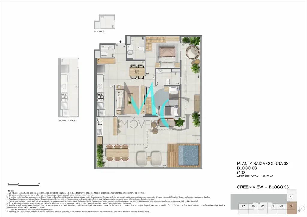 Apartamento, 3 quartos, 112 m² - Foto 76