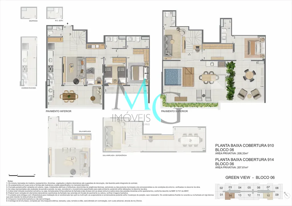 Apartamento, 3 quartos, 112 m² - Foto 96