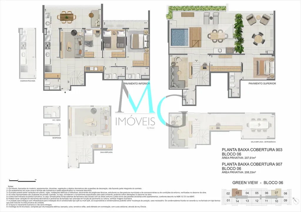 Apartamento, 3 quartos, 112 m² - Foto 97