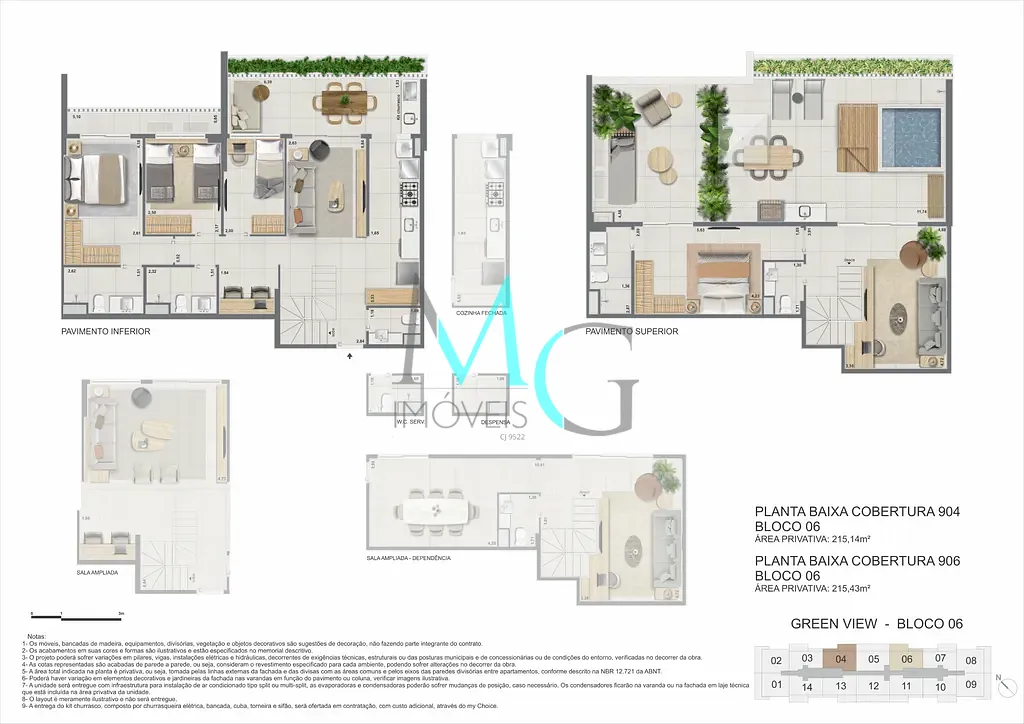 Apartamento, 3 quartos, 112 m² - Foto 99
