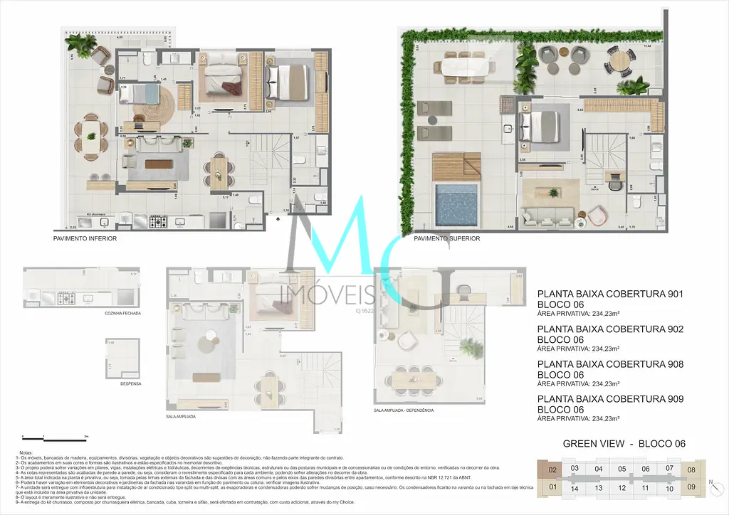 Apartamento, 3 quartos, 112 m² - Foto 101