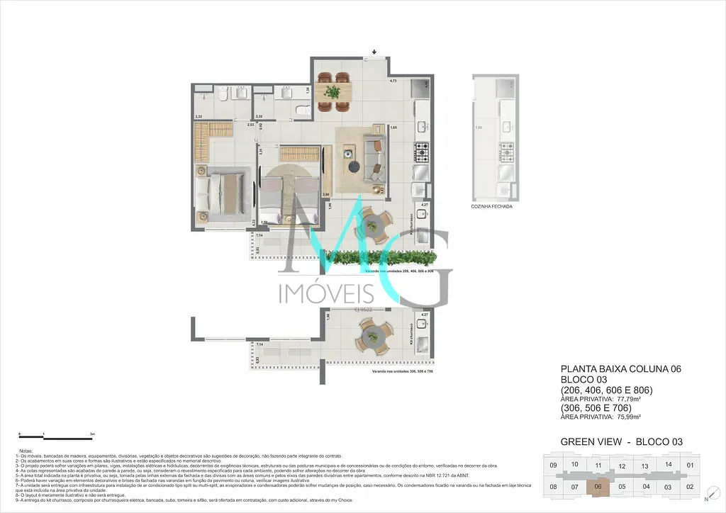 Apartamento, 3 quartos, 107 m² - Foto 65