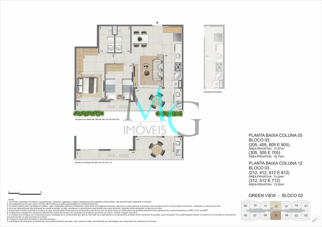 Apartamento, 3 quartos, 107 m² - Foto 66