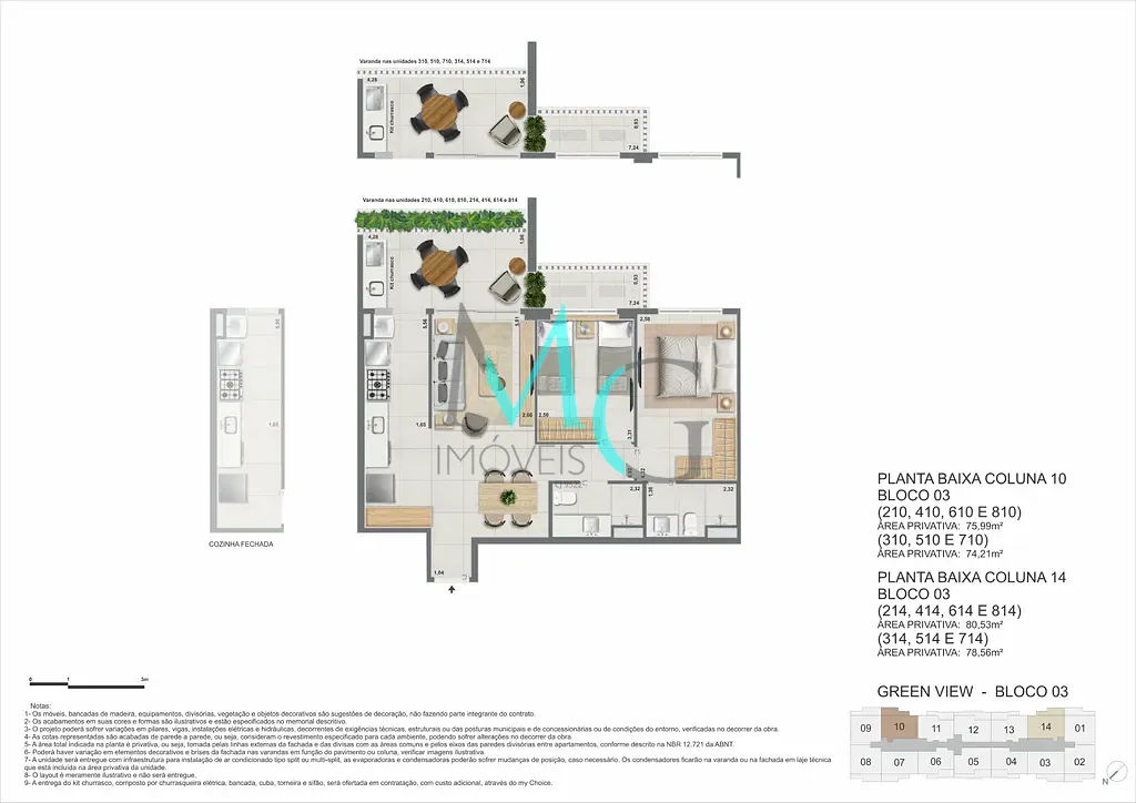 Apartamento, 3 quartos, 107 m² - Foto 67