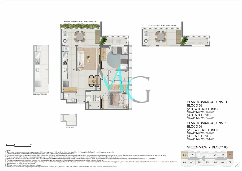 Apartamento, 3 quartos, 107 m² - Foto 70