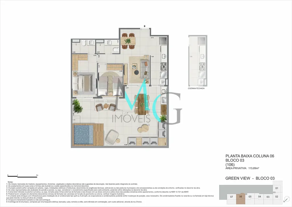 Apartamento, 3 quartos, 107 m² - Foto 72