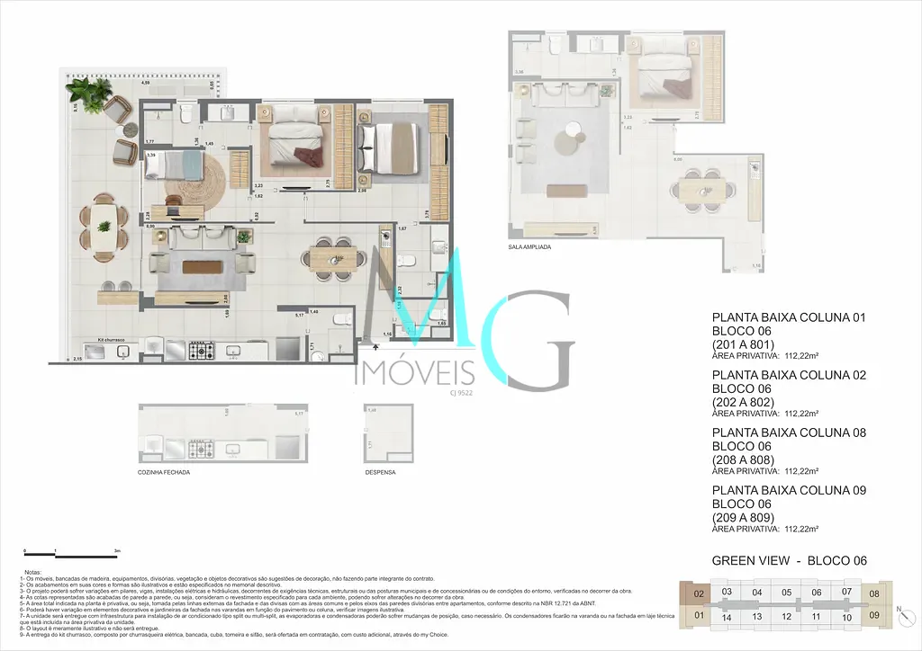 Apartamento, 3 quartos, 107 m² - Foto 79