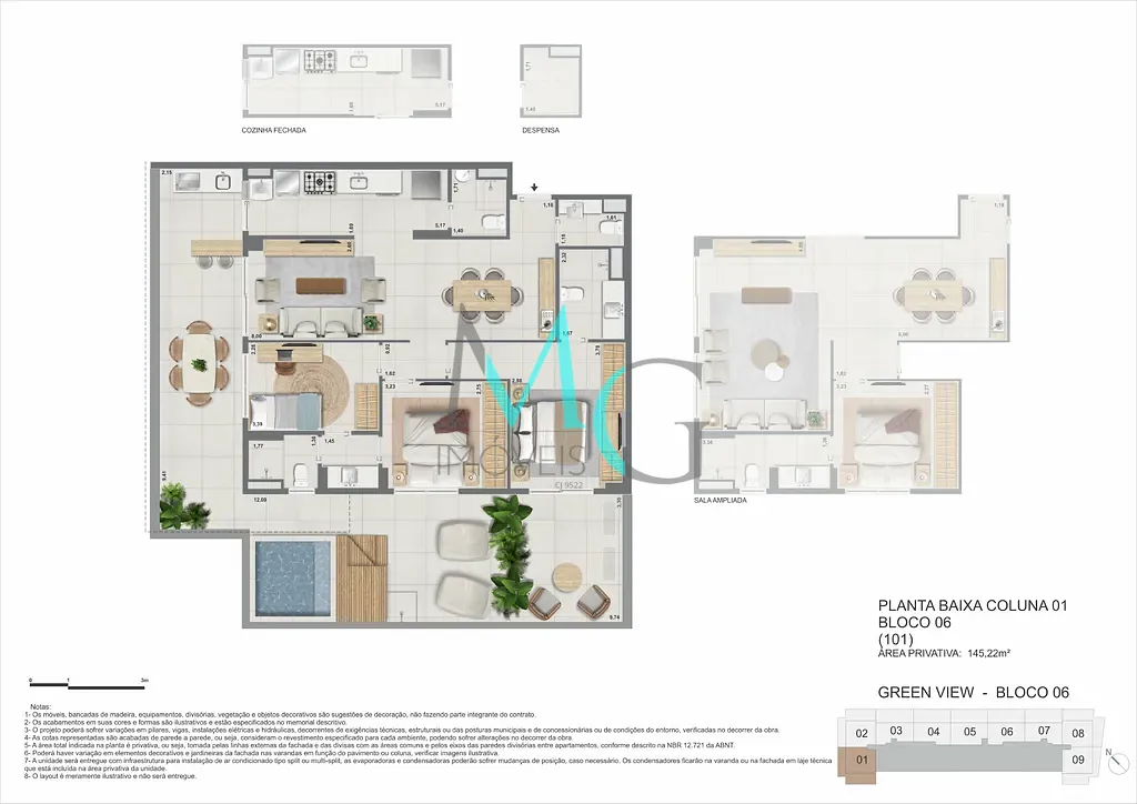 Apartamento, 3 quartos, 107 m² - Foto 85