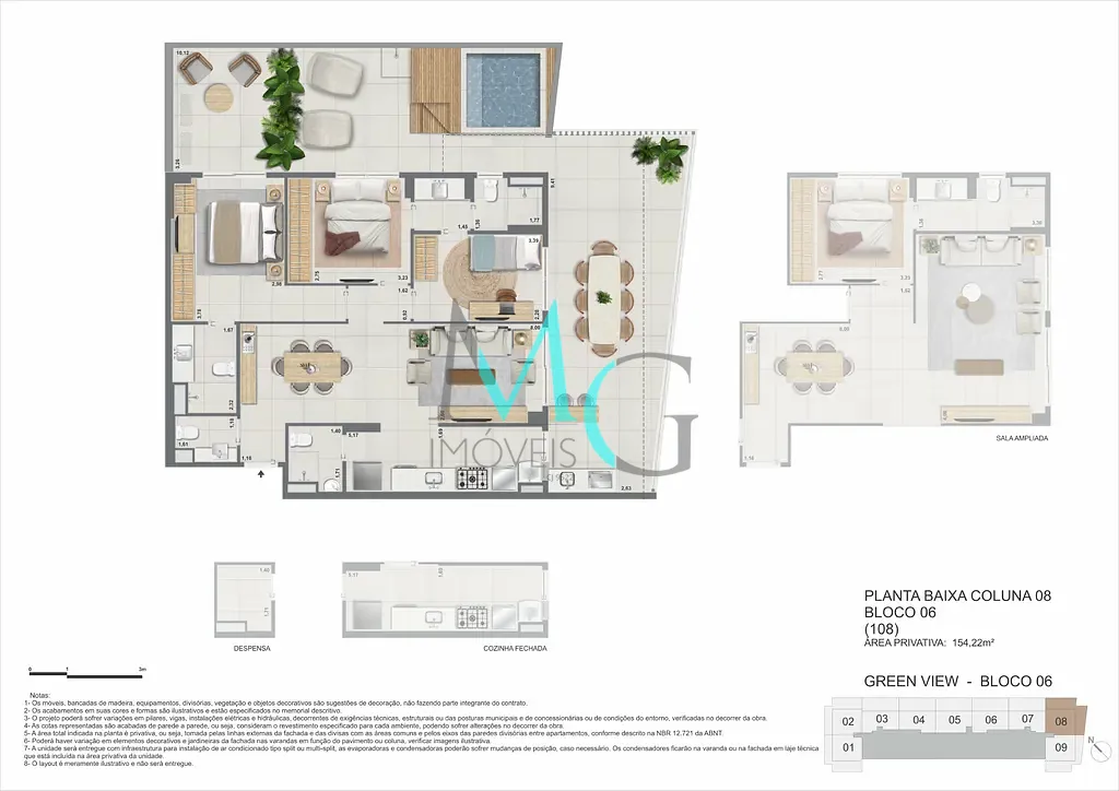 Apartamento, 3 quartos, 107 m² - Foto 87
