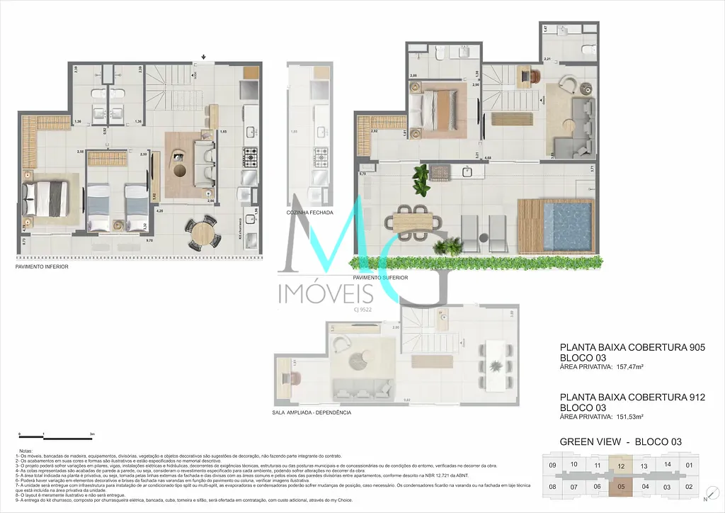 Apartamento, 3 quartos, 107 m² - Foto 89