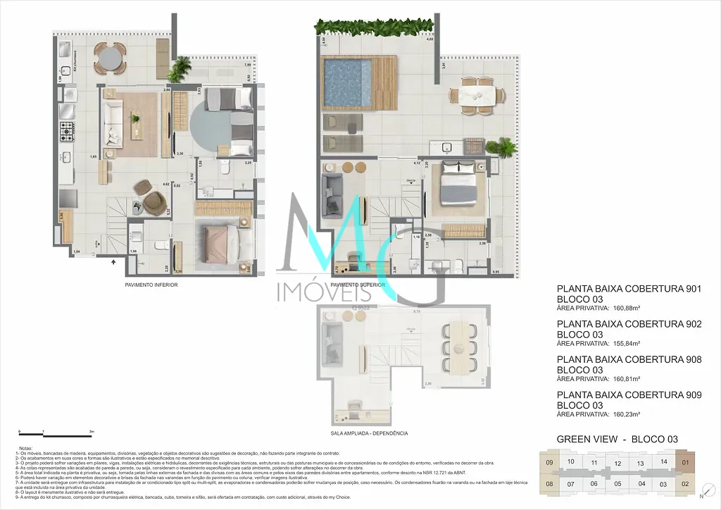 Apartamento, 3 quartos, 107 m² - Foto 92