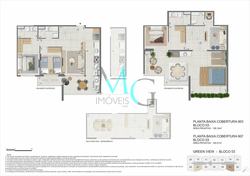 Apartamento, 3 quartos, 107 m² - Foto 93