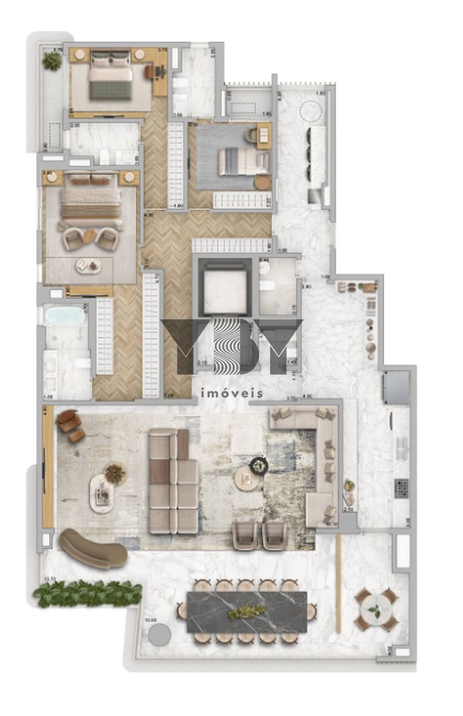 Cobertura, 5 quartos, 566 m² - Foto 21