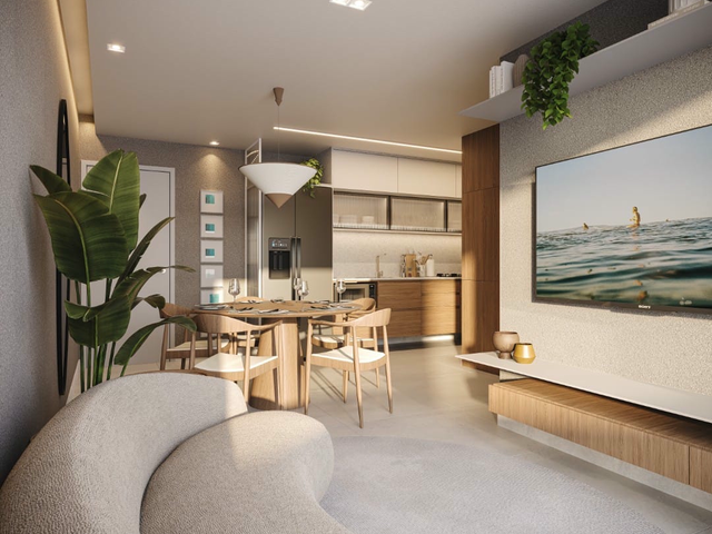 Apartamento 2 quartos e 2 banheiros, à venda, no bairro Ponta de Campina em Cabedelo