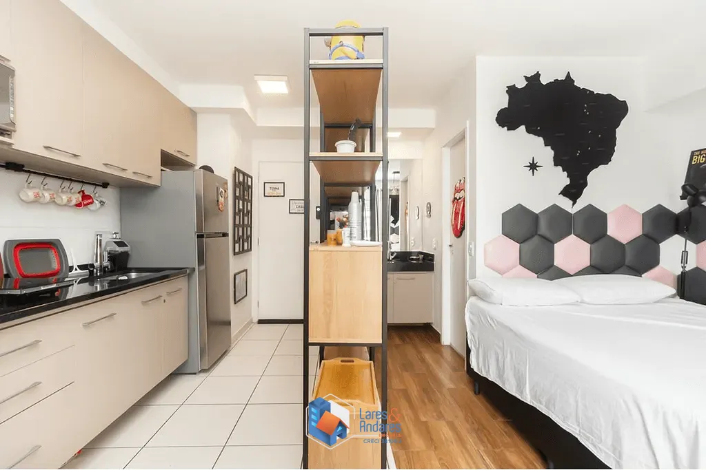 Apartamento, 1 quarto, 33 m² - Foto 1