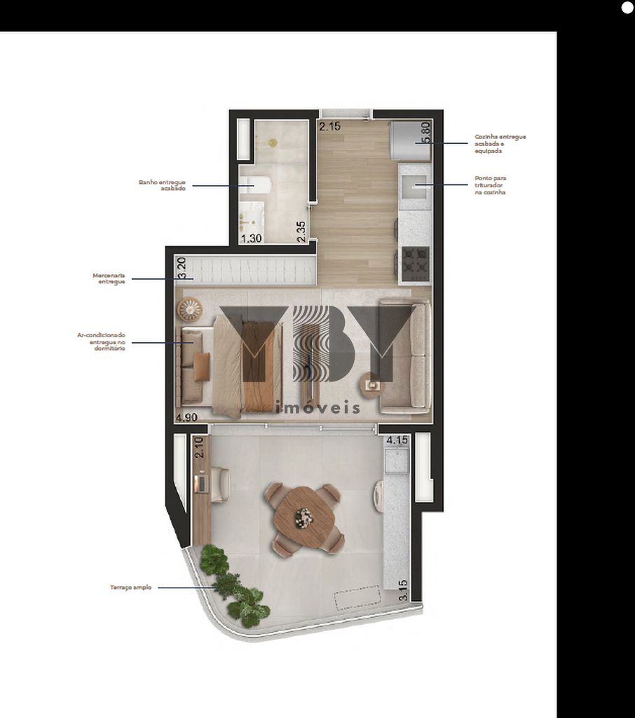 Cobertura, 2 quartos, 166 m² - Foto 38