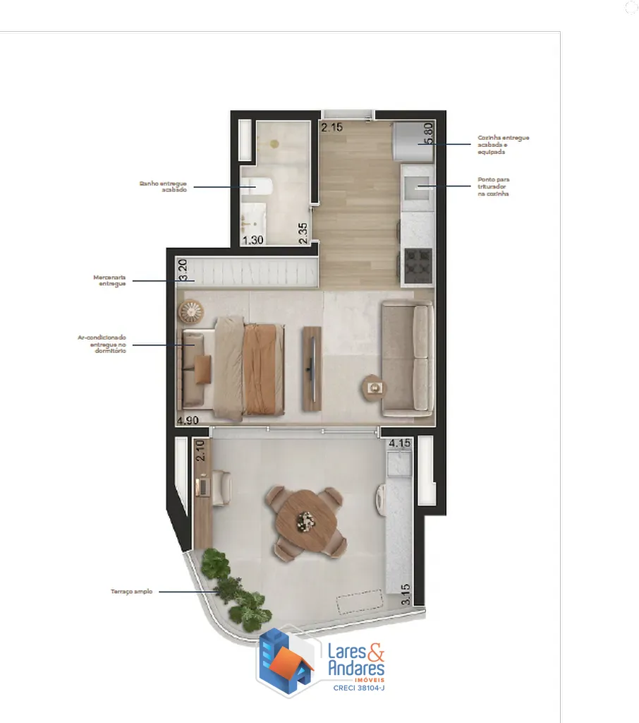 Cobertura, 2 quartos, 166 m² - Foto 38