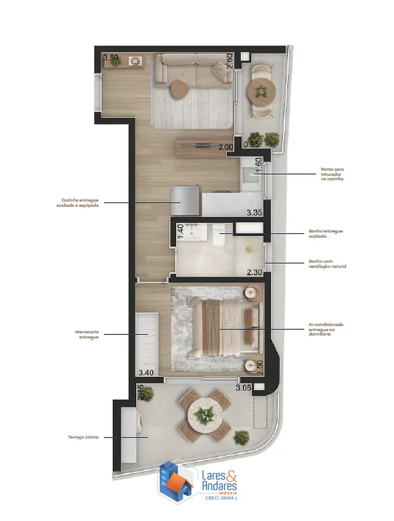 Cobertura, 2 quartos, 166 m² - Foto 39