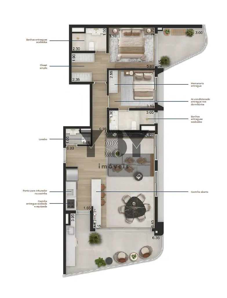 Cobertura, 2 quartos, 166 m² - Foto 44