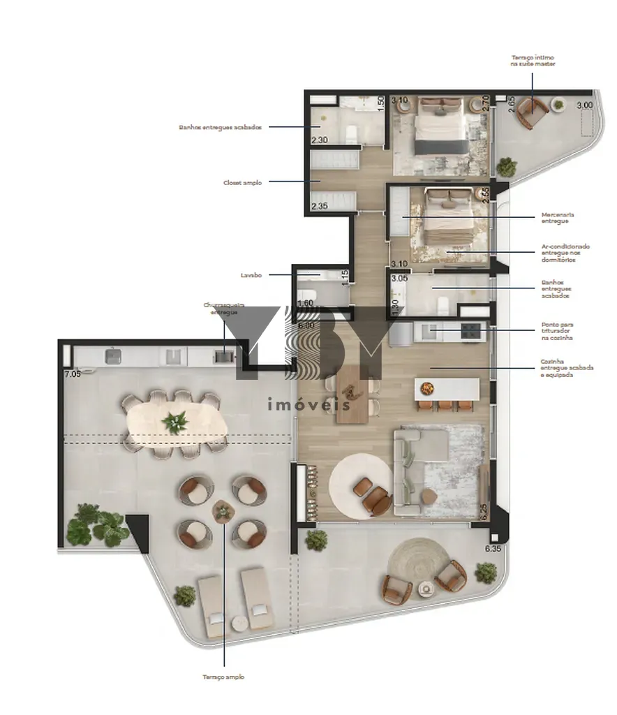Cobertura, 2 quartos, 166 m² - Foto 45