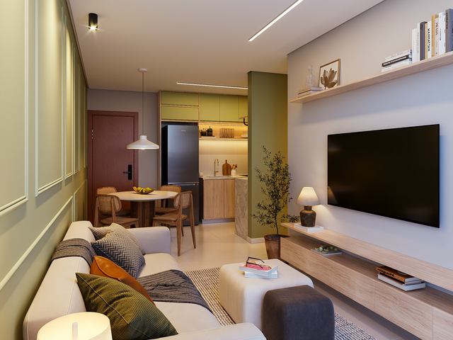 Apartamento 2 quartos e 2 banheiros, à venda, no bairro Jardim Oceania em João Pessoa