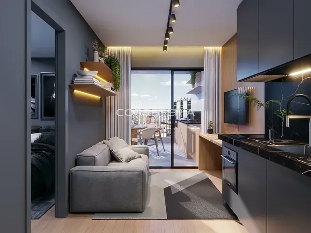 Apartamento 1 quarto e 1 banheiro, à venda, no bairro Pinheiros em São Paulo
