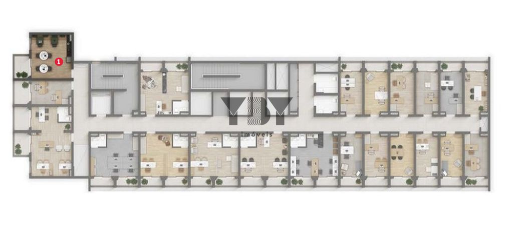 Sala-Conjunto, 26 m² - Foto 5