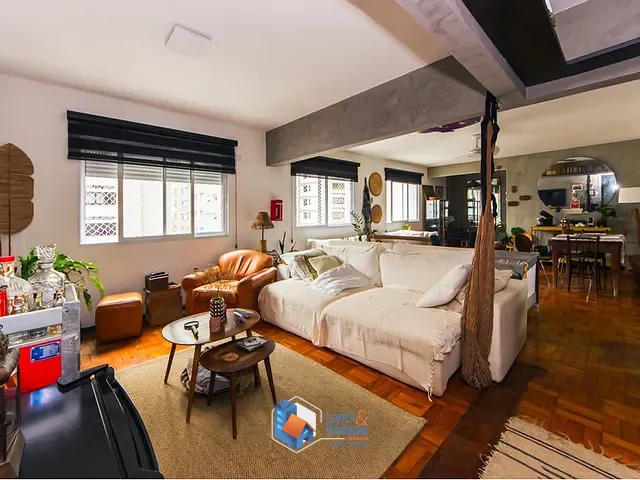Apartamento 2 quartos e 3 banheiros, à venda, no bairro Cerqueira César em São Paulo
