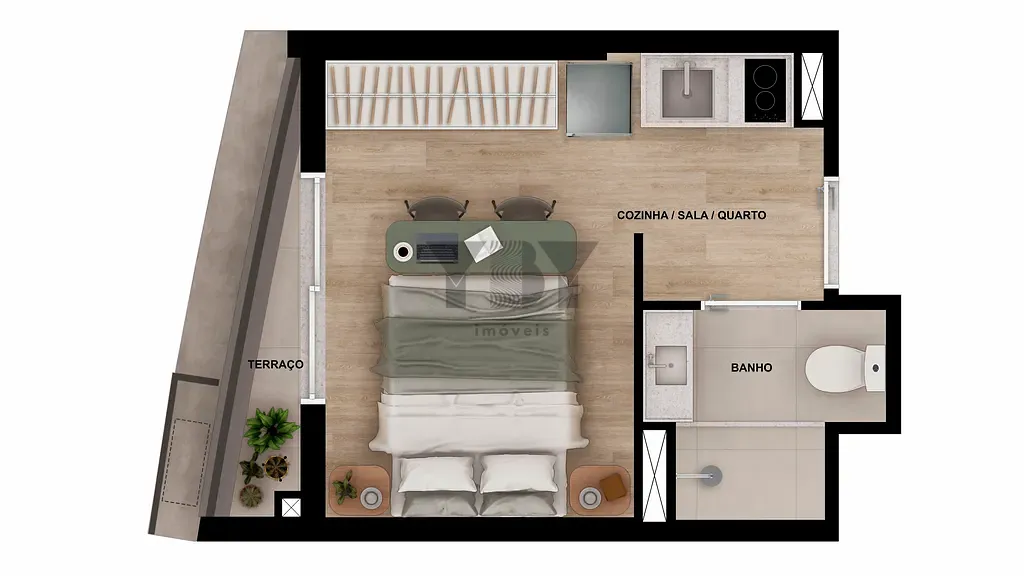 Apartamento, 2 quartos, 37 m² - Foto 22