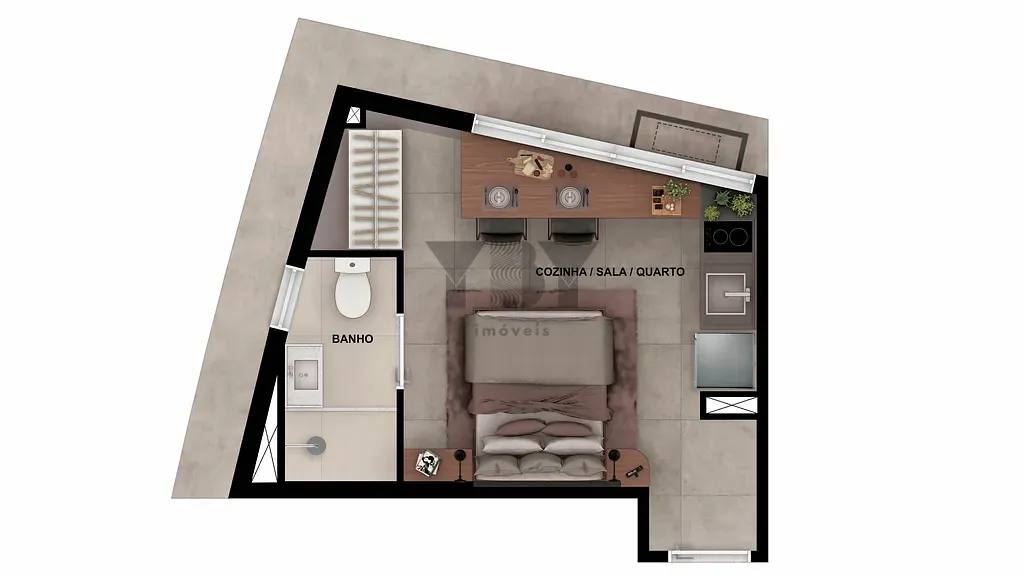 Apartamento, 2 quartos, 37 m² - Foto 23