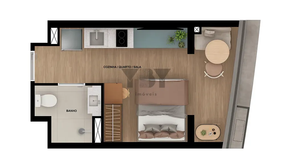 Apartamento, 2 quartos, 37 m² - Foto 24