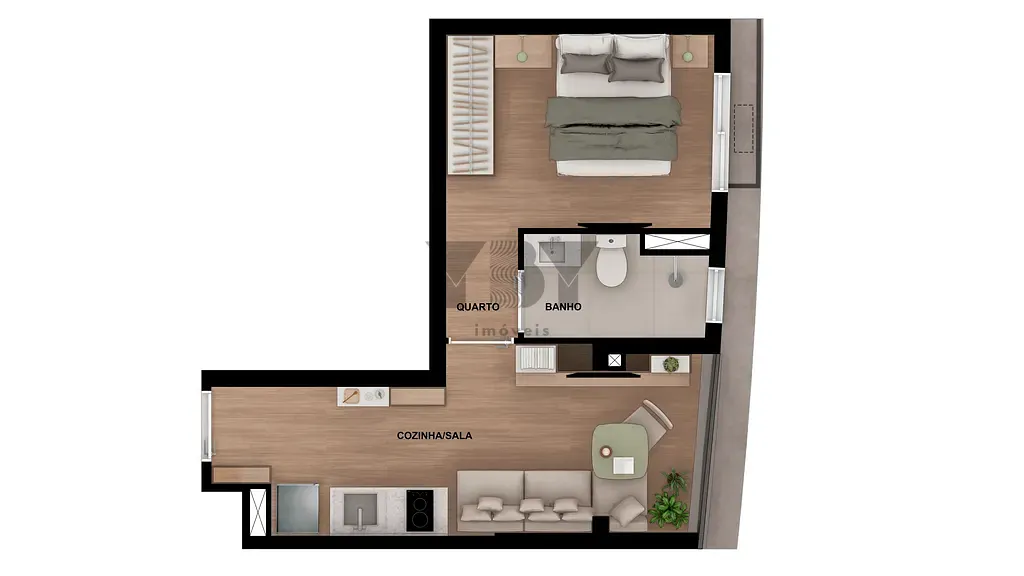 Apartamento, 2 quartos, 37 m² - Foto 28