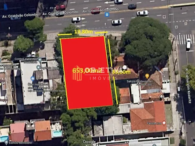 Terreno à venda, no bairro Auxiliadora em Porto Alegre