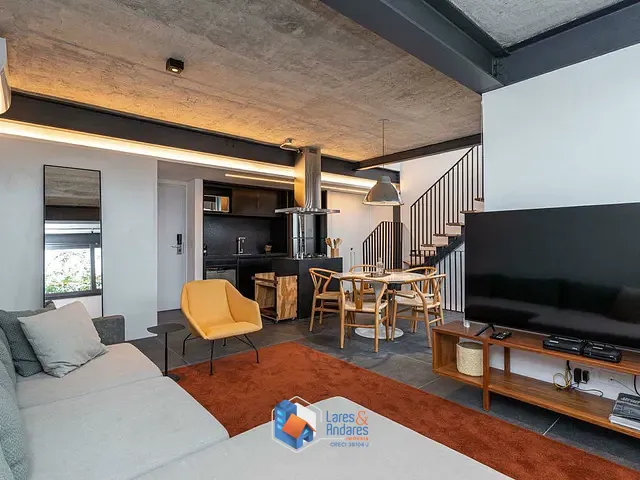 Loft 1 quarto e 2 banheiros, à venda, no bairro Vila Madalena em São Paulo