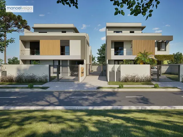 Casa 3 quartos e 3 banheiros, à venda, no bairro Uberaba em Curitiba
