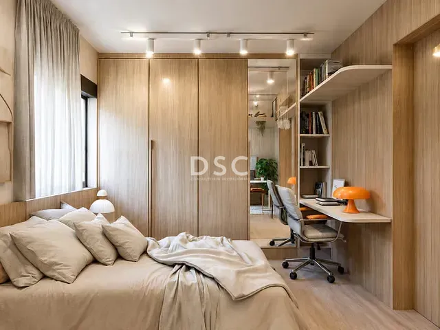 Studio 1 quarto e 1 banheiro, à venda, no bairro Hauer em Curitiba