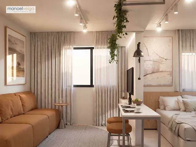 Studio 1 quarto e 1 banheiro, à venda, no bairro Hauer em Curitiba