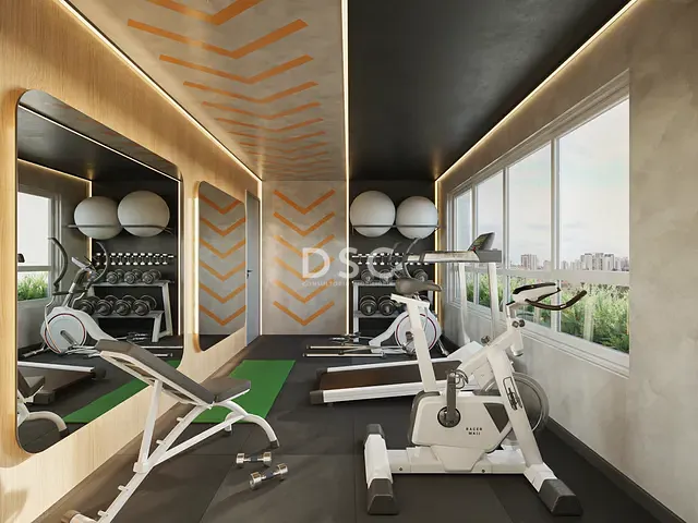 Studio 1 quarto e 1 banheiro, à venda, no bairro Alto da Glória em Curitiba
