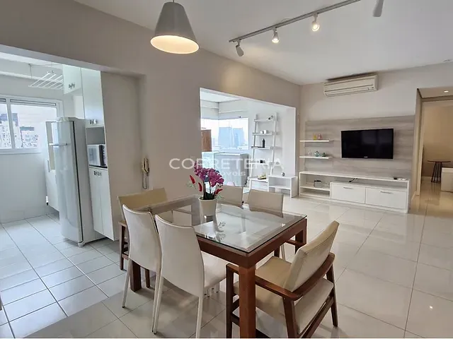 Apartamento 1 quarto e 2 banheiros, à venda, no bairro Brooklin Paulista em São Paulo