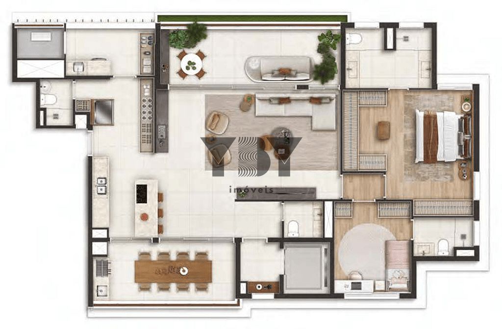 Cobertura, 3 quartos, 295 m² - Foto 23