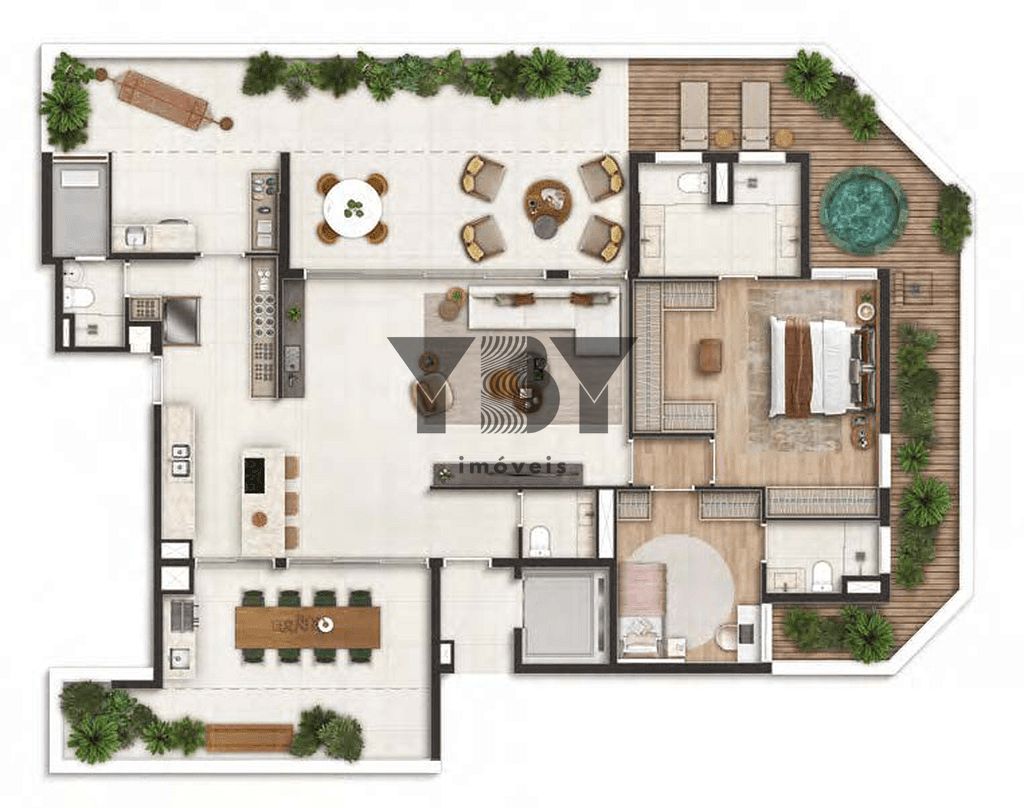 Cobertura, 3 quartos, 295 m² - Foto 29