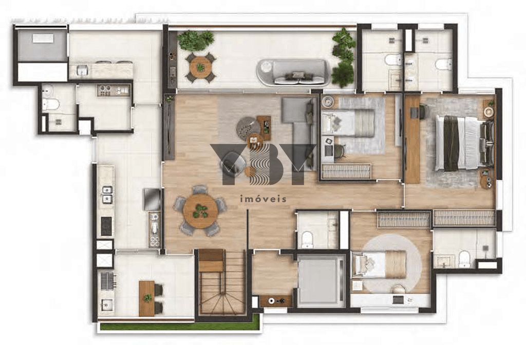 Cobertura, 3 quartos, 295 m² - Foto 33