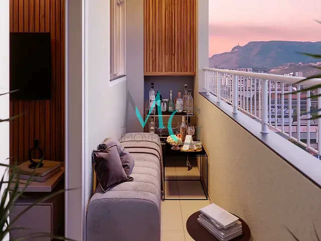 Apartamento 1 quarto e 1 banheiro, à venda, no bairro Triagem em Rio de Janeiro