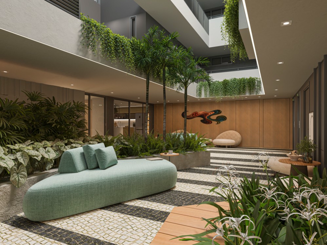 Apartamento 2 quartos e 2 banheiros, à venda, no bairro Areia Dourada em Cabedelo