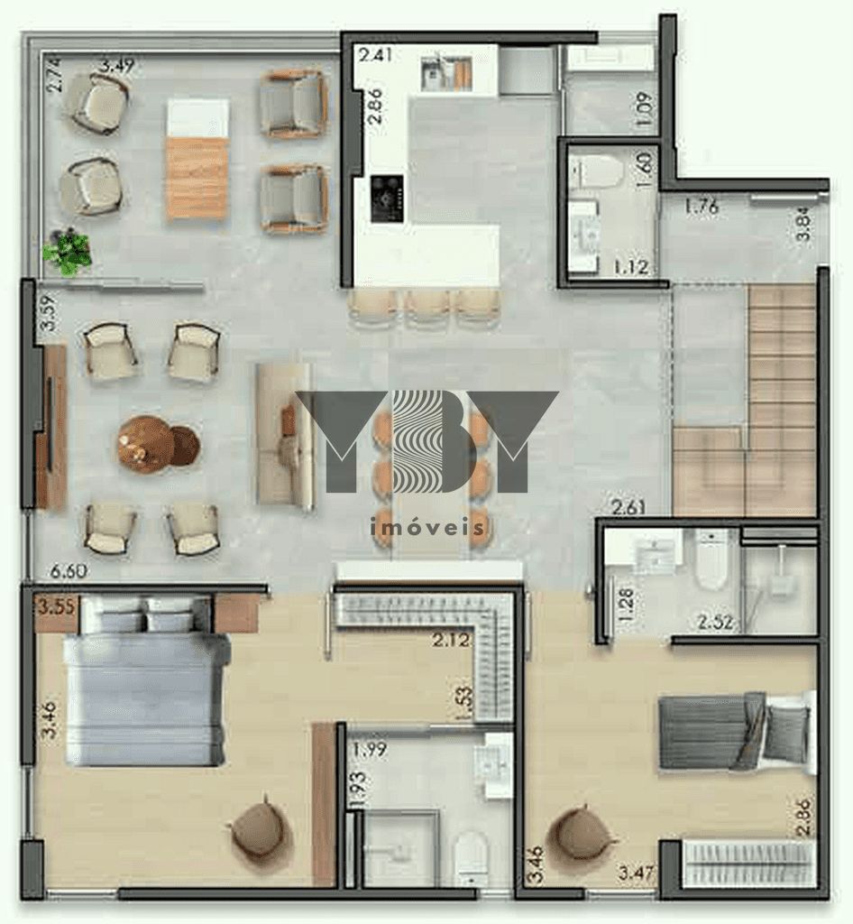 Apartamento, 1 quarto, 30 m² - Foto 35