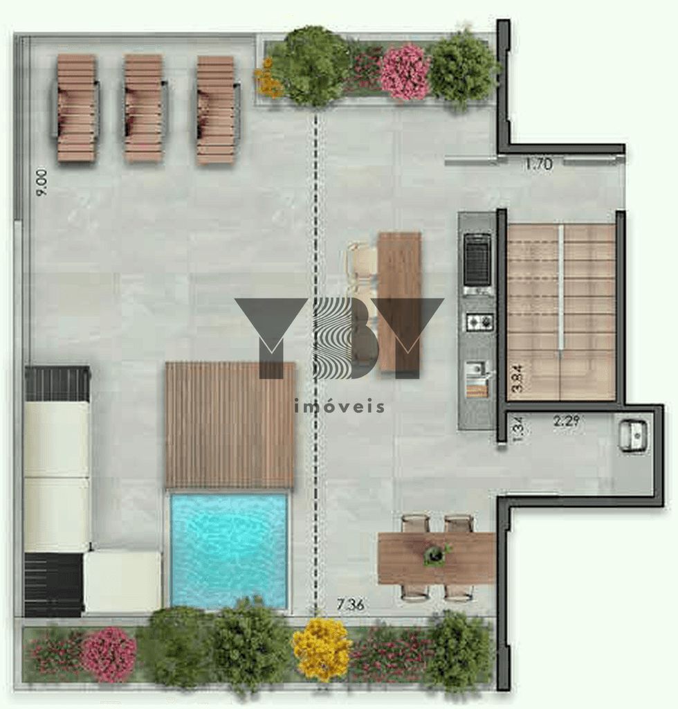 Apartamento, 1 quarto, 24 m² - Foto 36