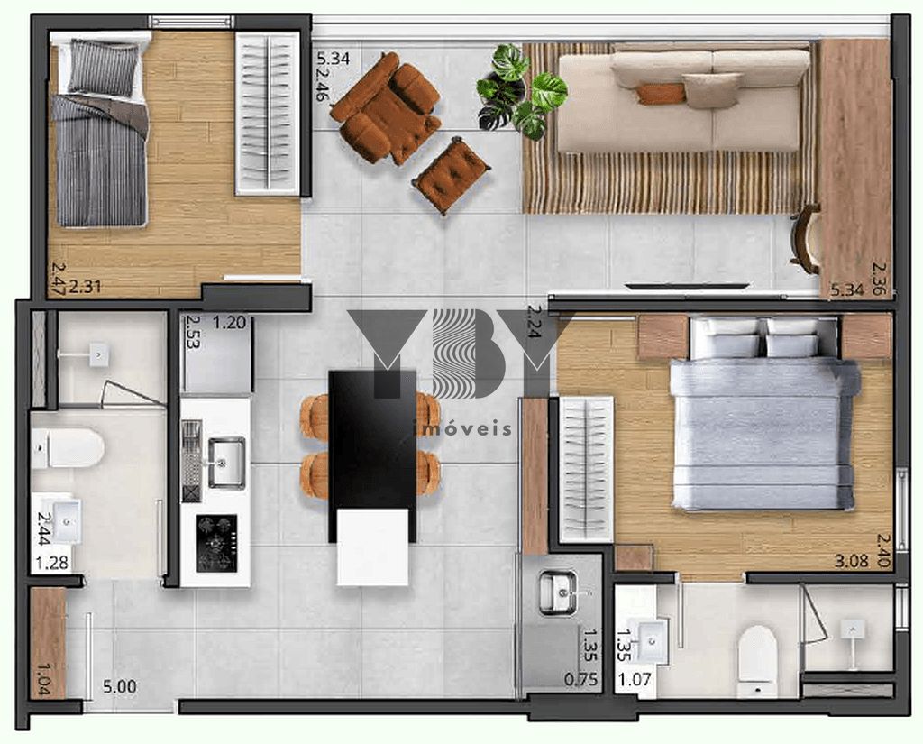 Apartamento, 3 quartos, 125 m² - Foto 33