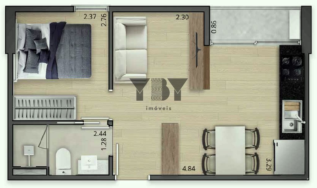 Cobertura, 2 quartos, 142 m² - Foto 31