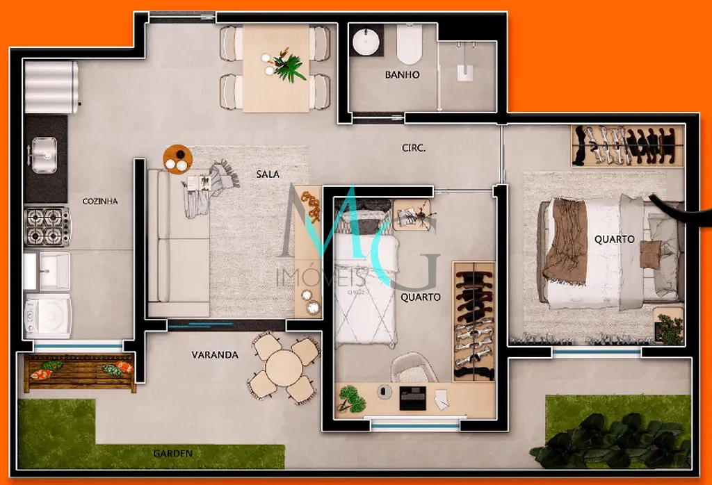 Apartamento, 2 quartos, 43 m² - Foto 11