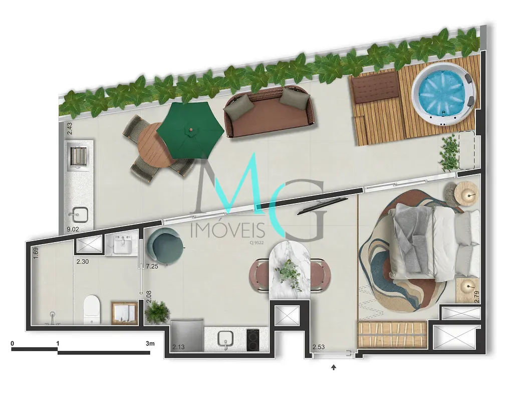 Apartamento, 2 quartos, 41 m² - Foto 39